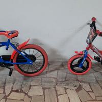 bicicletta bambini 80 euro entrambi