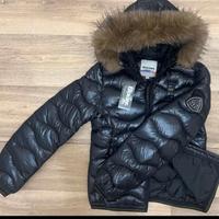 blauer da donba con logo glitterato
