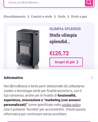 Stufa Olimpia splendid