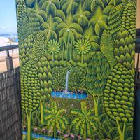 Dipinto su tela importato dai Caraibi 