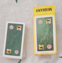 Carte da gioco Modiano Agip Petroli