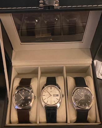 Trittico Mondia, Enicar, Tissot automatici anni 70