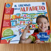 Il trenino dell’alfabeto Montessori