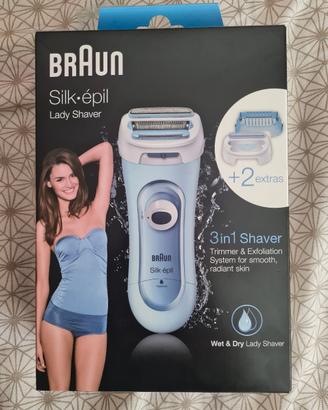 Braun Rasoio multiuso 3 in 1 Elettrico Donna 