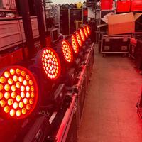 Luci discoteca x DJ teste mobili wash zoom 36x10w