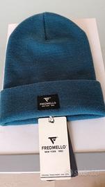 berretto uomo FRED MELLO con logo balza in maglia