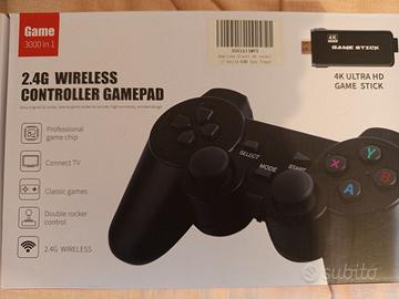 CONSOLE GAME STICK 3000 VIDEOGIOCHI + 2 controller