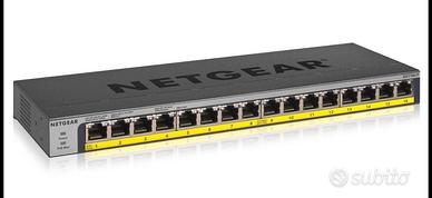 NETGEAR GS116LP 16 PORTE POE