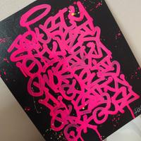 Tavola 24x30 trust no One , unico da parete