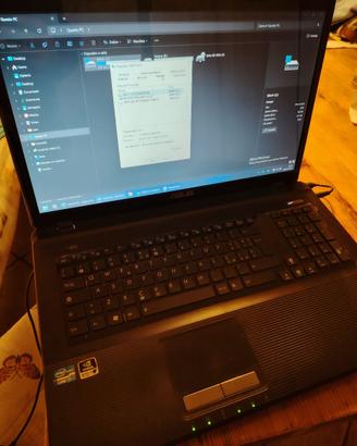 asus notebook  i7 2670qm - 18,4" - ssd samsung 1tb