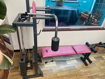 Panca ginnastica multifunzione