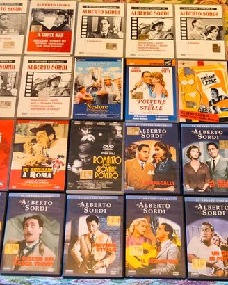 DVD collezione ALBERTO SORDI 22 TITOLI NTROVAILI