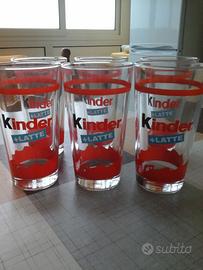 6 bicchieri kinder