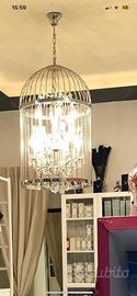 Lampadario Gabbia uccelli