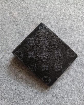 Poortafoglio uomo elegante nero nuovo 