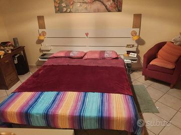 Testiera Letto completa e 2 reti in doghe singole