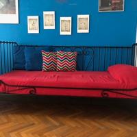Letto singolo in ferro