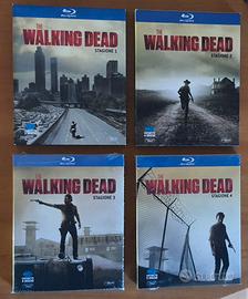 The Walking Dead -Stagioni 1-4 Bluray(2 sigillate)