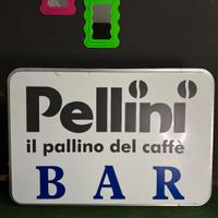 Insegna luminosa Pellini Caffè BAR - Vintage