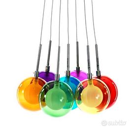 Lampadario a sospensione Spheres Colors Tomasucci