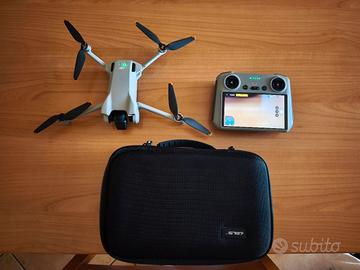 Dji mini 3 + RC con schermo + Custodia 