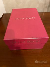 Sandali verde smeraldo eleganti Lella Baldi