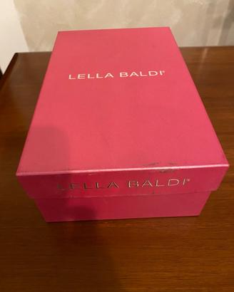 Sandali verde smeraldo eleganti Lella Baldi
