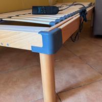 rete letto motorizzata singola con telecomando