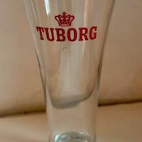 Bicchiere originale da birra Tuborg
