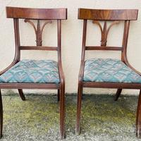 Sedie antiche stole regency-direttorio