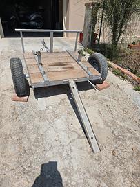 carrello per trasporto  motozappa 