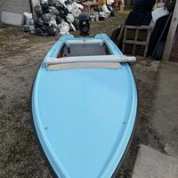 barca motore e carrello 