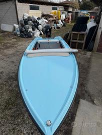 barca motore e carrello 