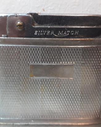Accendino vintage SILVER MATCH COMPOUND