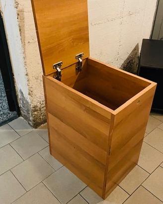 Contenitore in rovere chiaro