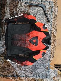 Giacca moto 50 rev'it pelle come NUOVA