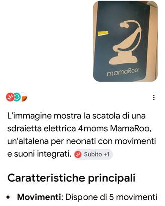 Sdraietta per bimbi
