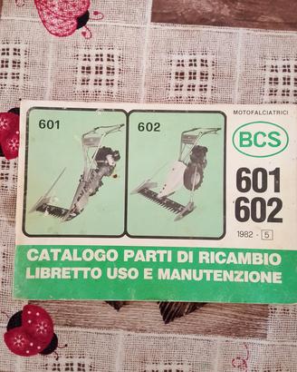 libretto di uso e manutenzione motofalciatrice 