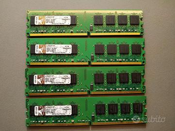 Moduli RAM DDR2 1Gb Kingston KVR800D2N5/1G