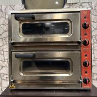 Forno pizza micro camera doppia