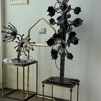 Lampade brutalista Mazzega Anni70