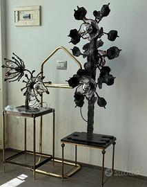 Lampade brutalista Mazzega Anni70