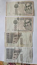 1000 LIRE (10 BANCONOTE) MARCO POLO VARI ANNI