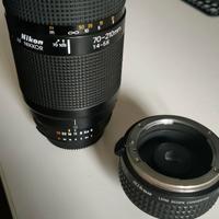 zoom nikon 70-210 + Lens Scoper Converter