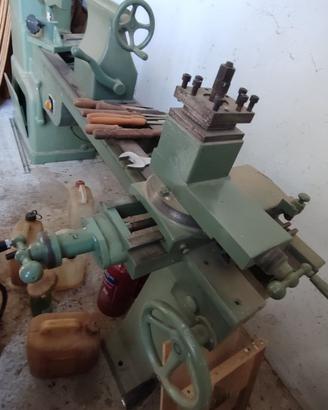 Tornio professionale per legno con bancale 190 cm