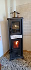 Stufa a legna Nordica Gemma con forno