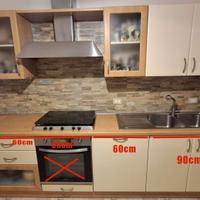 Cucina lineare LUBE gratis