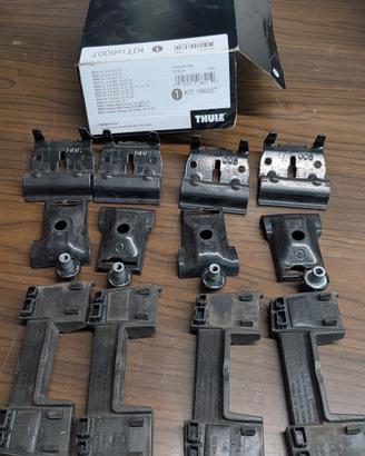 thule kit 186007 piedi di montaggio barre  bmw