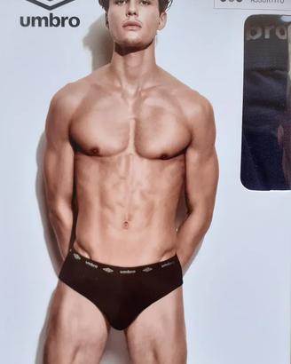 6 Slip Uomo Umbro Cotone Elasticizzato Mod. 700