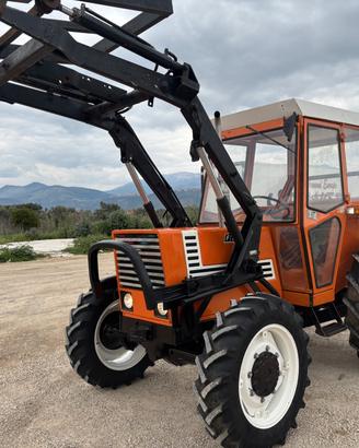 TRATTORE FIAT 580DT+CARICART